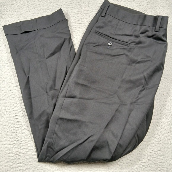 Jos. A. Bank Executive Collection Pants Mens 44 Wool Dress Trousers 30 Inseam - Picture 1 of 9